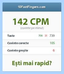 Test your typing speed online, find out how fast can you type with ratatype wpm typing test and get online typing certificate. Test De Scriere La TastaturÄ Romanian 10fastfingers Com