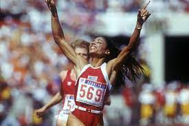 The californian sprinter was known more for her outrageous outfits and long, painted. Florence Griffith Joyner Profile