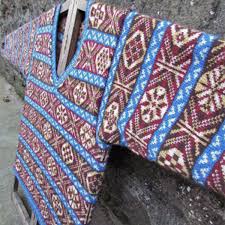 Double knitting our double knitting range is available in the same colour range as the spindrift, our extensive colour pallet of over 220 colours has been developed over the last 25+ years for our commercial knitwear business. Kit Fair Isle V Necked Jumper Jamieson And Smith Real Shetland Wool Fair Isle Knitting Shetland Wool Knitting Patterns Yarn