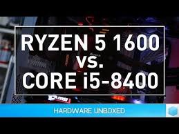 I5 8400 vs ryzen 1600. Core I5 8400 Vs Ryzen 5 1600 Overclocked Gaming Benchmark Radeon