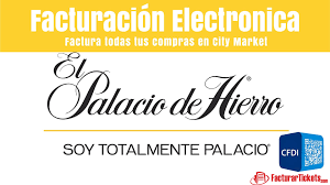Facturacion Electronica El Palacio De Hierro Mejores Anuncios Tiendas De Autoservicio Palacios