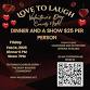 Love to Laugh – Comedy Show and Dinner
