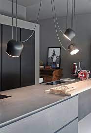 They came up with a new typology of lamp. Aim Pendant Products Flos