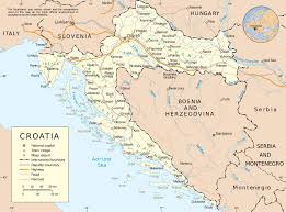 Disegno di cartina europa da colorare per bambini. Mappa Della Croazia Cartina Interattiva E Download Mappe In Pdf Croazia Info