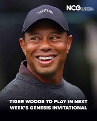The 🐐 is back. Tiger Woods will begin his 2025 PGA Tour season at Torrey  Pines.