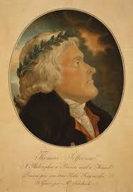 Thomas Jefferson, Wearing Laurel Crown by Everett