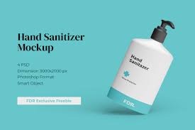 Download Free Hand Sanitizer Mockup Free Design Resources PSD Mockup Templates