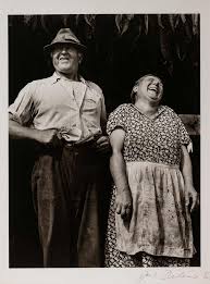 Jack Delano (American, 1914-1997) Laughing Tobacco Farmers, Near Windsor  Locks, Connecticut, 1940 (printed 1978) sold at auction