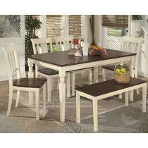 However, there are also sets consisting of a table and benches. Bench Kitchen Dining Room Sets You Ll Love In 2021 Wayfair