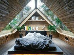 Desain kamar tidur sederhana yang hanya menggunakan kasur tanpa ranjang atau minim dekorasi dapat dengan mudah ditiru. 15 Inspirasi Kamar Loteng Ternyata Bisa Jadi Ruang Tidur Tambahan Juga Rumah123 Com
