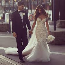 Sweetheart Backless Lace Embroidery White Sexy Bridal Dress 2020 Vestido De Noiva Mermaid Wedding Dresses Custom Made Wedding Dress Custom Wedding Dress Custom Madedress Custom Aliexpress