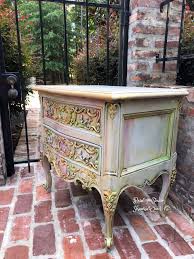 Sold Example Of Boho Furniturevintage End Table Hand Etsy Boho Furniture Painted Furniture Painted Night Stands