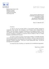 C 52 Lettre A L Ambassadeur De Jordanie 1 Marie France Lorhomarie France Lorho