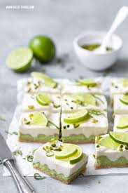 Avocado Limette Cheesecake Bars No Bake Frischkase Schnitten Nicest Things Limetten Zitronenrezepte Kuchen Und Torten