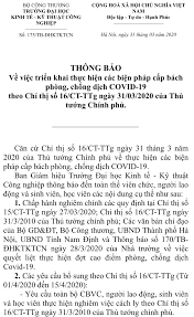 Riêng quận gò vấp và phường thạnh lộc, quận 12 sẽ phong tỏa theo chỉ thị 16 trong vòng 15 ngày. TrÆ°á»ng Ä'áº¡i Há»c Kinh Táº¿ Ká»¹ Thuáº­t Cong Nghiá»‡p Phong Ä'ao Táº¡o