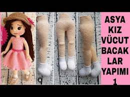 1 asyam ayaklar asyakiz amigurumibebek youtube bebek balerin bebek vucudu orme bebekler