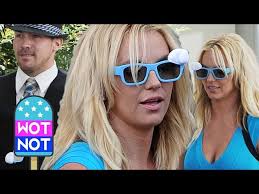 Britney Spears is a Smurf with Boyfriend David Lucado in Low Cut Bandage  Dress, LA