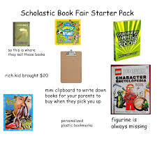 Scholastic Book Fair Starter Pack Starterpacks