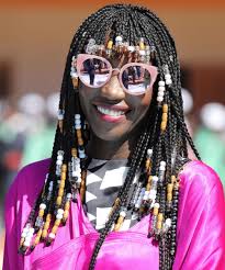 The hair weaving hairstyles are one of the commonly seen hairstyles among nigerian women. Braided Bangs Make Protective Styles Look Even Cooler