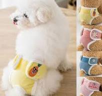 Reusable Pet Dog Diaper Pants Female Physiological Sanitary Panties Underwear