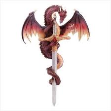 Find A Way Out Of The Witch Hunters Outpost Dragon Sword Dragon Sword Sword Tattoo Mystic Dragon