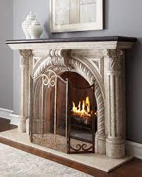 rope edge fireplace mantel in 2021 fireplace mantels fireplace design antique stone fireplaces