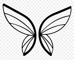 Download high quality black and white butterfly clip art from our collection of 41940205 clip art graphics. Silhouette Of A At Butterfly Wings Clipart Hd Png Download Vhv