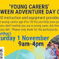 CAVING-HALLOWEEN ADVENTURE DAY FOR YOUNG CARERS-FREE - Parkwood Outdoors Dolygaer, Dol-y-Gaer Event Image