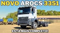 Novo Arocs 3351 6x4 Off‑Road: Ganhou farol LED e mudou o preço!