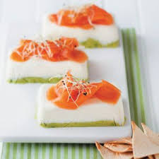 Spread all of the spinach mixture on top. Avocado Terrine With Smoked Salmon Salmon Terrine Recipes Smoked Salmon Food