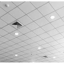 Surface mount options are easy to install over damaged drywall and plaster or popcorn ceilings. Deckelite White False Ceiling Tiles Thickness 8 Mm Rs 120 Piece Id 19427852312