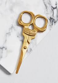 Snip Into Shape Skull Scissors Skull Decor Skull Skull And Bones