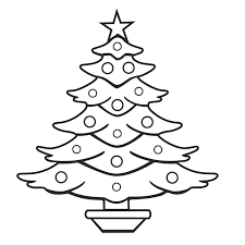 Coloring Rocks Christmas Tree Coloring Page Christmas Tree Drawing Tree Coloring Page