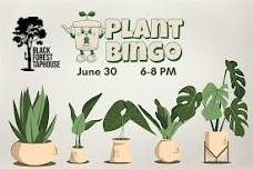 Plant Bingo at Black Forest Taphouse