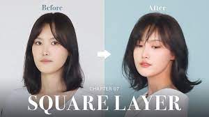 Though many fail to make the connection, this is essentially the same in women's square layered cuts, except that the lengths used are dramatically shorter. Hair Cut Styling Square Layer Youtube