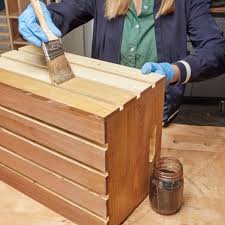 How To Stain Unfinished Wood With Used Coffee Grounds Uses For Coffee Grounds Staining Wood Stain Wood With Coffee