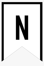 I keep cardstock on hand for this, as well as for all of our other free printables. Free Printable Banner Templates Blank Banners H For Happy Birthday Banner Hd Png Download Transparent Png Image Pngitem