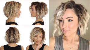 This video will teach you how to use a curling wand on short jaw length hair to create a cute and curl. How To Wand Curl Without A Curling Wand Short Hair Youtube