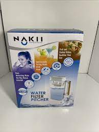 Nakii Water Filter Pitcher - Long Lasting 150 Gallons | Supreme Fast  Filtration | eBay