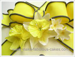 Dip the tools into cornstarch if they begin to stick to the tools. Gum Paste Flowers