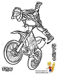 Cute dirt bike rider coloring page to color, print and download for free along with bunch of favorite dirt bike coloring page for kids. Dirt Bike Color Pages Coloring Home
