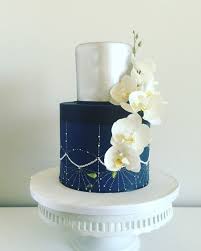 Brides have a multitude of choices when it comes to creating the confection of their dreams and we're happy. 49 Gorgeous Navy And Silver With A Sparkle Wedding Ideas Weddingomania