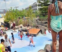 Best Water Playgrounds And Sprinklers For Kids In Nyc Water Playground Nyc With Kids Playground
