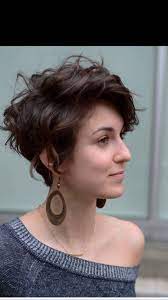 Pixie haircuts work well for any hair type—from fine and thin to thick, wavy, curly, or coarsely, a pixie can be customized. Curly Pixie Short Hair Styles Curly Hair Styles Naturally Thick Hair Styles