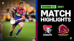 Knights vs broncos, nrl 2020, round 6. T9vxozhycbf4dm