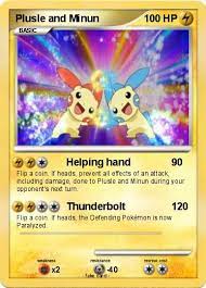 Get them for free in electric. Pokemon Plusle And Minun 18