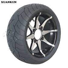 Xuankun Beach Car Motorcycle Modified 235 30 12 205 30 12 Inch Aluminum Alloy Wheel Flat Tire Beach Cars Alloy Wheel Motorcycle Tires