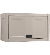 A garage is important for work, leisure and fun. Wall Mount Utility Garage Cabinet Taupe In Storage Cabinets