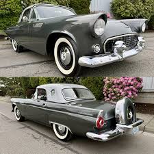 Image result for Silver Gray 1956 Thunderbird