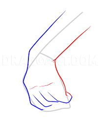 (step 1) start drawing the hands with basic shapes. How To Draw Holding Hands Step By Step Drawing Guide By Dawn Dragoart Com